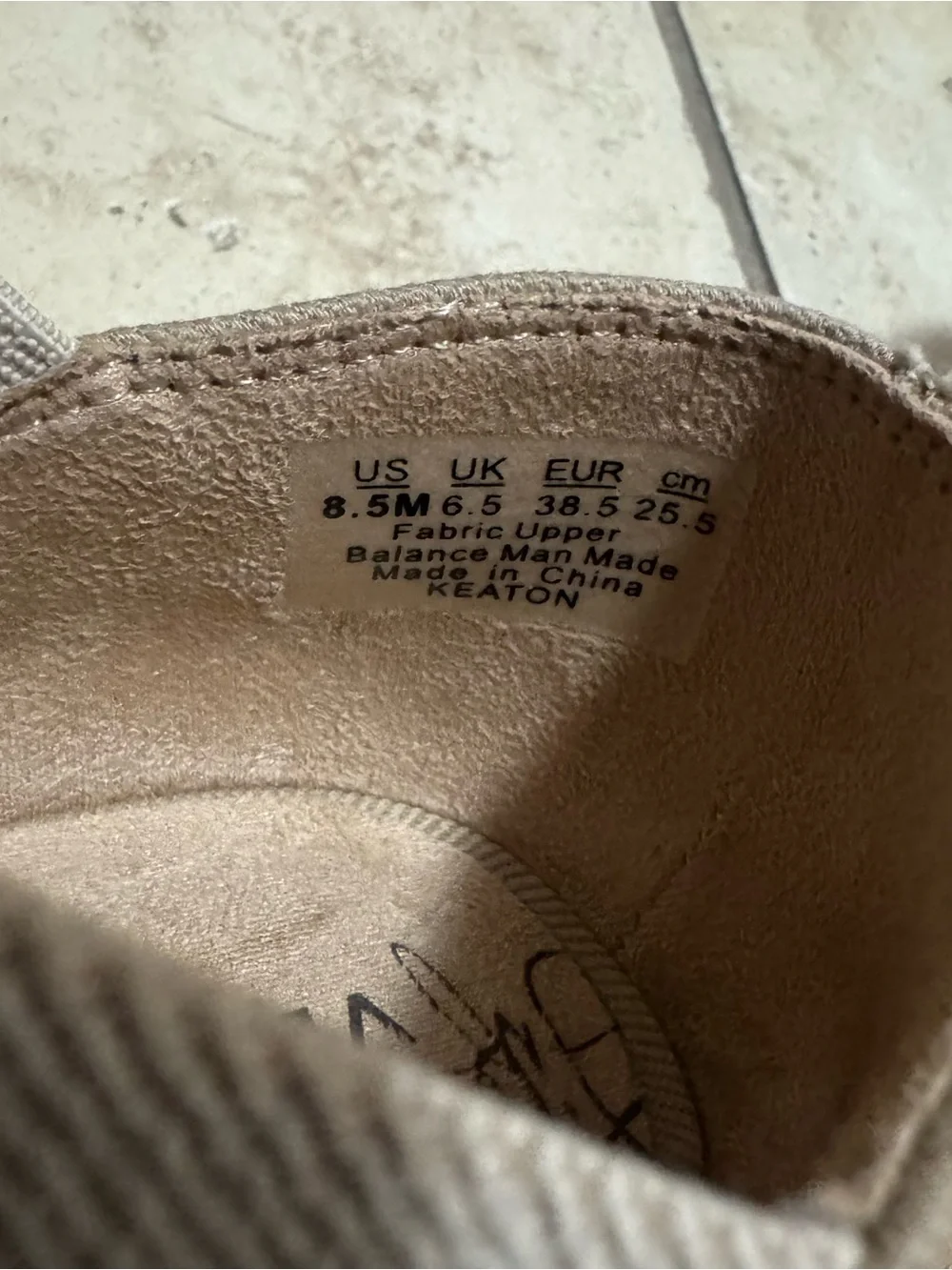 Life Stride Taupe Espadrille Wedge Sandals with Crisscross Elastic Straps